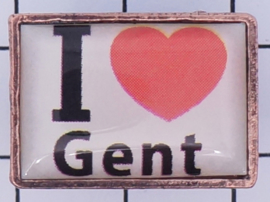 5 stuks pins (=1,49 per stuk) PIN_BB201 pin I Love Gent