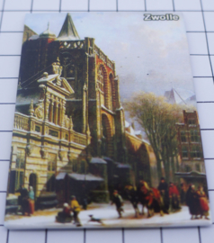 10 stuks koelkastmagneet  Zwolle N_OV3.004