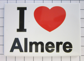 10 stuks koelkastmagneet I ♥ Almere N_FL1.002