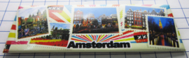 10 stuks koelkastmagneet Amsterdam panorama MAC:21.064