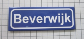 10 stuks koelkastmagneet  plaatsnaambord Beverwijk  P_NH7.5001
