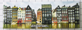 10 stuks koelkastmagneet Amsterdam panorama MAC:21.076