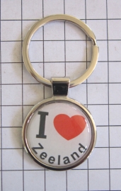 SLE_ZE1.001 Sleutelhanger I love Zeeland