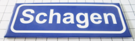 10 stuks koelkastmagneet plaatsnaambord Schagen P_NH11.0001