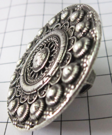 ZKR318 supergrote Zeeuwse knop ring 5 cm