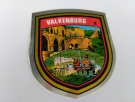 sticker wapenschild Valkenburg ruine