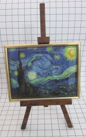 SCH009 schildersezel 16 cm hoog Vincent van Gogh