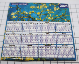 10 stuks Mega koelkastmagneet Holland kalender 2021  MEGA_V_CAL.001