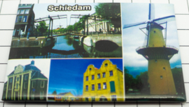 10 stuks koelkastmagneet Schiedam N_ZH8.004