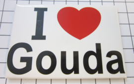 10 stuks koelkastmagneet I ♥ Gouda N_ZH2.001