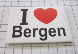 10 stuks koelkastmagneet I love Bergen N_NH6.001