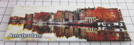 10 stuks koelkastmagneet Amsterdam panorama MAC:21.095