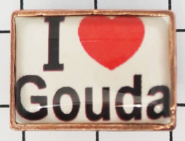  5 stuks pins (=1,49 per stuk) PIN_ZH2.001 Pin I love Gouda