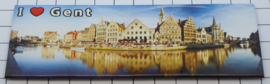 10 stuks koelkastmagneten Gent P_BG2016