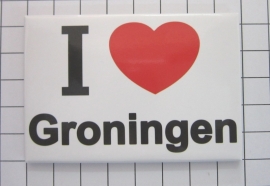 10 stuks koelkastmagneet I ♥ Groningen N_GR1.001