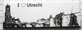 10 stuks koelkastmagneet  Utrecht P_UT1.0011
