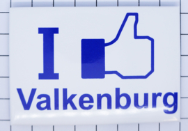 10 stuks koelkastmagneet I like Valkenburg N_LI2.012