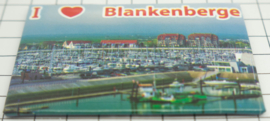 10 stuks koelkastmagneet Blankenberge N_BO604