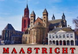 12 stuks 3D koelkastmagneet Maastricht 3D-LI002