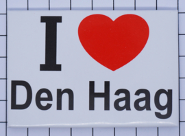 10 stuks koelkastmagneet I love Den Haag  N_ZH3.011