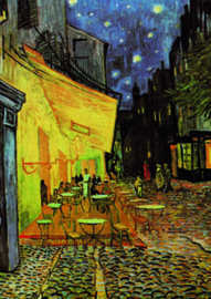 10 stuks poster op karton cafe Vincent van Gogh POS-0006 posters(20.8Cm / 29.5Cm) 
