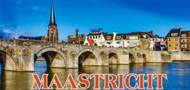 12 stuks 3D koelkastmagneet Maastricht 3D-LI001