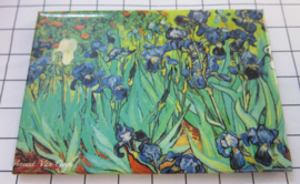 10 stuks koelkastmagneet irissen Van Gogh MAC:20.411