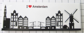 10 stuks koelkastmagneet Amsterdam panorama MAC:21.086