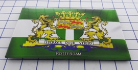 N_ZH1.024 koelkastmagneet Rotterdam, pakje 10 stuks