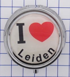 PIL_ZH6.001 Pillendoosje I love Leiden