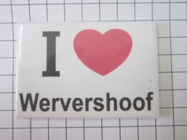 02 magneet i love Wervershoof