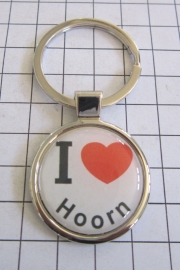 SLE_NH5.501 Sleutelhanger I love Hoorn