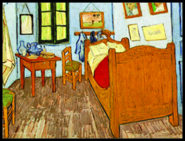 pak 25 posters (35.5 cm  x 27.2 cm) POS208 Kamer Vincent van Gogh