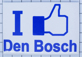 10 stuks koelkastmagneet I like Den Bosch N_NB3.005