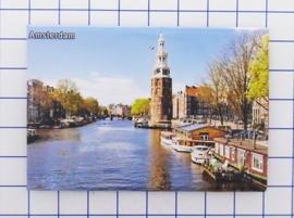 MAC:19.057 koelkastmagneet Amsterdam, pakje 10 stuks