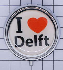 PIL_ZH5.001 pillendoosje met spiegel ik hou van Delft