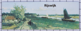 10 stuks koelkastmagneet Rijswijk  P_ZH11.0001