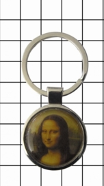 porte clefs rond metal avec votre image emaille