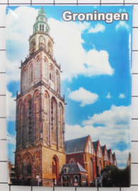 10 stuks koelkastmagneet  Groningen N_GR1.020