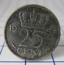 ring 25cent 1957