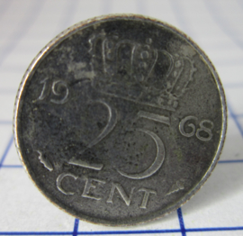 ring 25cent 1968