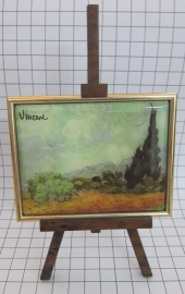 SCH006 schildersezel 16 cm hoog Vincent van Gogh