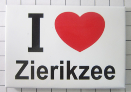 10 stuks koelkastmagneet I love Zierikzee Zeeland N_ZE6.001