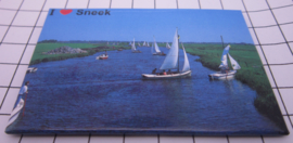 10 stuks koelkastmagneet  Sneek  N_FR3.004