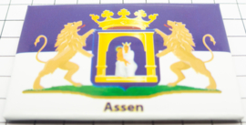 N DR4.003 Assen koelkastmagneet 10 stuks