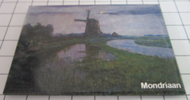 10 stuks koelkastmagneet  Mondriaan Holland 20.263