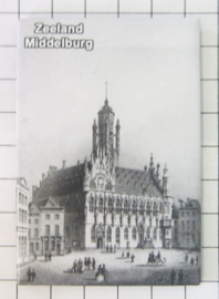 10 stuks koelkastmagneet Zeeland  Middelburg N_ZE2.004