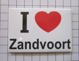 10 stuks koelkastmagneet I love Zandvoort N_NH8.501