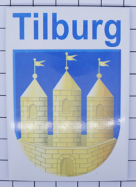 10 stuks koelkastmagneet wapen Tilburg N_NB2.008