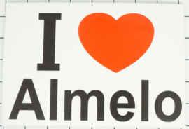 10 stuks koelkastmagneet  I love Almelo N_OV8.001